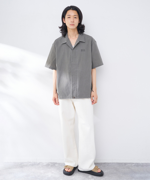 B.C STOCK(ベーセーストック)の「【吸水速乾&高通気性】FADE GRAPH POINT シャツ(シャツ/ブラウス・メンズ・グリーン系その他/チャコールグレー/ブラック/カーキ・MEDIUM/LARGE)」の16枚目の写真