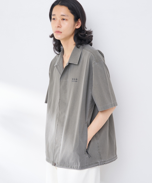 B.C STOCK(ベーセーストック)の「【吸水速乾&高通気性】FADE GRAPH POINT シャツ(シャツ/ブラウス・メンズ・グリーン系その他/チャコールグレー/ブラック/カーキ・MEDIUM/LARGE)」の18枚目の写真