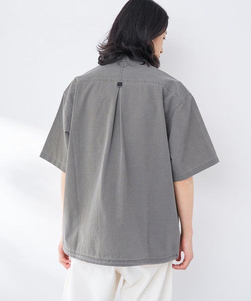B.C STOCK(ベーセーストック)の「【吸水速乾&高通気性】FADE GRAPH POINT シャツ(シャツ/ブラウス・メンズ・グリーン系その他/チャコールグレー/ブラック/カーキ・MEDIUM/LARGE)」の19枚目の写真