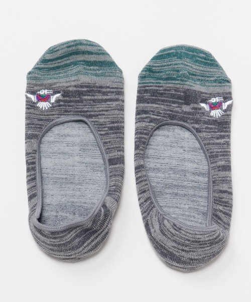 チャイハネ(チャイハネ)の「【チャイハネ】FEEL GOOD SOCKS インディーカ カバーソックス23~25cm(ソックス/靴下・レディース・パープル/マスタード/ベージュ/グリーン/ブラック/ブルー・FREE)」の7枚目の写真