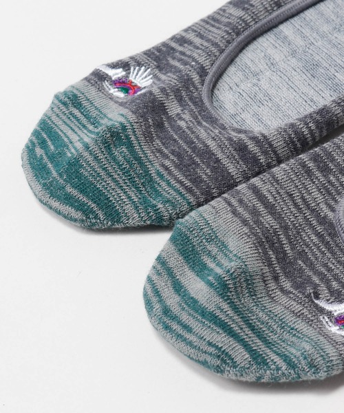チャイハネ(チャイハネ)の「【チャイハネ】FEEL GOOD SOCKS インディーカ カバーソックス23~25cm(ソックス/靴下・レディース・パープル/マスタード/ベージュ/グリーン/ブラック/ブルー・FREE)」の8枚目の写真