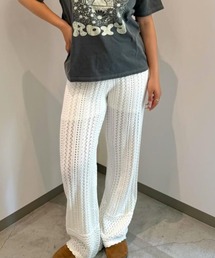 ROXY TIDE OVER PANTS ロングニットパンツ 【2026年夏モデル】