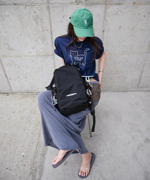 RAIMENT(レイメント)の「Logo Point Backpack_Black(バックパック/リュック・レディース・その他・FREE)」の2枚目の写真