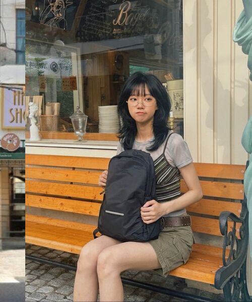 RAIMENT(レイメント)の「Logo Point Backpack_Black(バックパック/リュック・レディース・その他・FREE)」の20枚目の写真