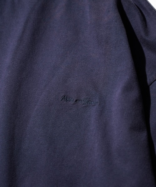 MAUI and Sons（マウイアンドサンズ）の「Maui & Sons / マウイアンドサンズ Spirit wave LS Tee 首リブ ジャガード ロングスリーブTシャツ（Tシャツ/カットソー・メンズ・ネイビー/オレンジ/ターコイズブルー/ブラック・SMALL/MEDIUM/LARGE）」の20枚目の写真