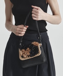 TESSEN CREATION（テッセンクリエーション）の「【TESSEN CREATION/テッセンクリエーション】FLAP BAG S(flower)/フラップバッグ（ショルダーバッグ）」