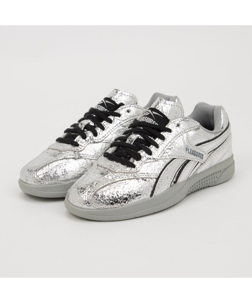 Reebok(リーボック)の「プレジャーズ ハマー ストリート / PLEASURES HAMMER STREET(スニーカー・メンズ・シルバー・23.0cm/24.5cm/24.0cm/25.0cm/25.5cm/26.0cm/26.5cm/27.0cm/27.5cm/28.0cm/28.5cm/30.0cm)」の4枚目の写真