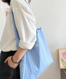 ammy. | 【 ammy. / エイミードット 】 ストライプ カラー トートバッグ / A4対応(トートバッグ)
