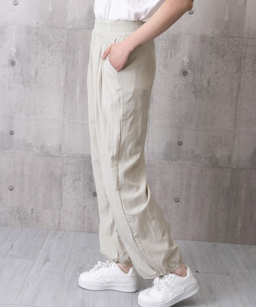Miniministore(ミニミニストア)の「ワイドパンツ レディース バルーンパンツ(その他パンツ・レディース・ピンク/ブラック/ライトベージュ・FREE)」の14枚目の写真