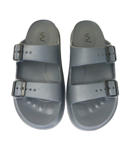 Doubleu(ダブリュー)の「doubleu / SLIDE BUCKLE / DARK GREY(サンダル・メンズ・ダークグレー・40/41/42)」の2枚目の写真