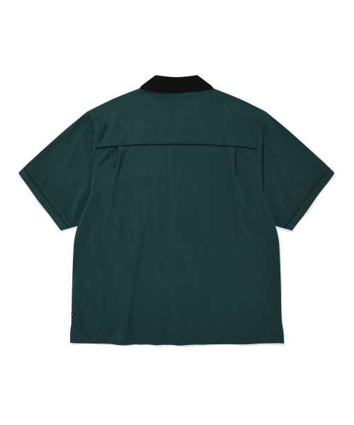 COVERNAT（カバーナット）の「ボウリングハーフシャツフォレストグリーン（シャツ/ブラウス・レディース・その他・SMALL/MEDIUM/LARGE/X-LARGE/XX-LARGE）」の2枚目の写真