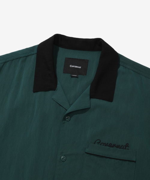 COVERNAT（カバーナット）の「ボウリングハーフシャツフォレストグリーン（シャツ/ブラウス・レディース・その他・SMALL/MEDIUM/LARGE/X-LARGE/XX-LARGE）」の8枚目の写真