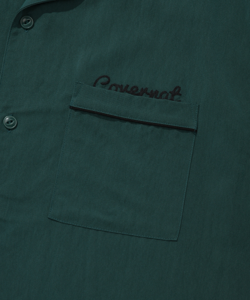 COVERNAT（カバーナット）の「ボウリングハーフシャツフォレストグリーン（シャツ/ブラウス・レディース・その他・SMALL/MEDIUM/LARGE/X-LARGE/XX-LARGE）」の9枚目の写真