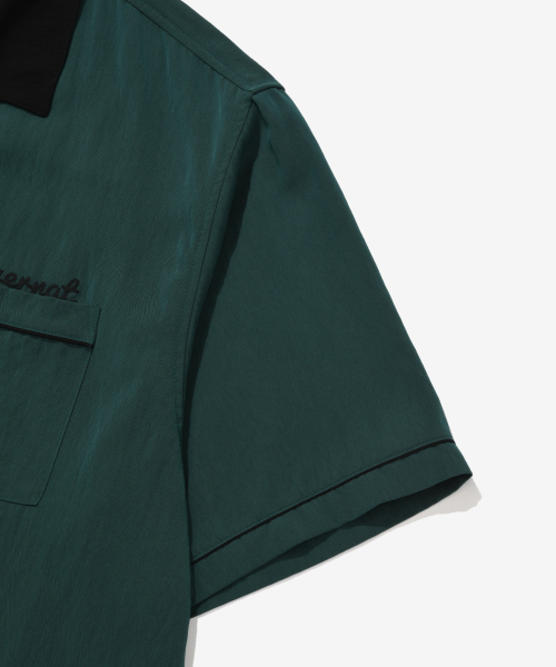 COVERNAT（カバーナット）の「ボウリングハーフシャツフォレストグリーン（シャツ/ブラウス・レディース・その他・SMALL/MEDIUM/LARGE/X-LARGE/XX-LARGE）」の11枚目の写真