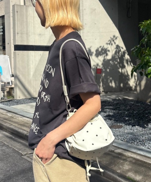 CIAOPANIC TYPY(チャオパニックティピー)の「【WEB限定】【UNISEX】手書きメッセージロゴTEE(Tシャツ/カットソー・レディース・ホワイト/グレー/ブラック/ホワイト系その他/ネイビー/ベージュ・MEDIUM/SMALL/LARGE)」の20枚目の写真
