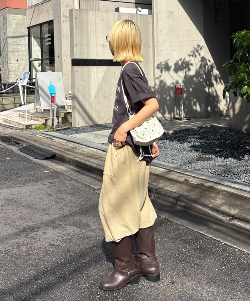 CIAOPANIC TYPY(チャオパニックティピー)の「【WEB限定】【UNISEX】手書きメッセージロゴTEE(Tシャツ/カットソー・レディース・ホワイト/グレー/ブラック/ホワイト系その他/ネイビー/ベージュ・MEDIUM/SMALL/LARGE)」の15枚目の写真