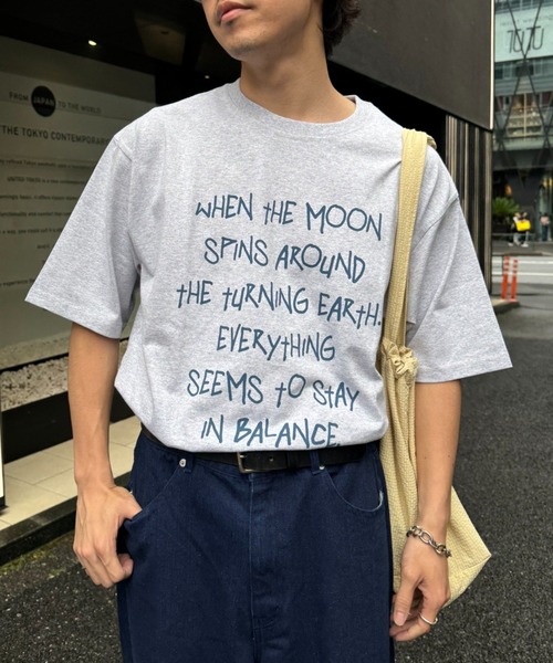 CIAOPANIC TYPY(チャオパニックティピー)の「【WEB限定】手書きメッセージロゴTEE(Tシャツ/カットソー・レディース・ホワイト/グレー/ブラック/ホワイト系その他/ネイビー/ベージュ・MEDIUM/SMALL/LARGE)」の15枚目の写真