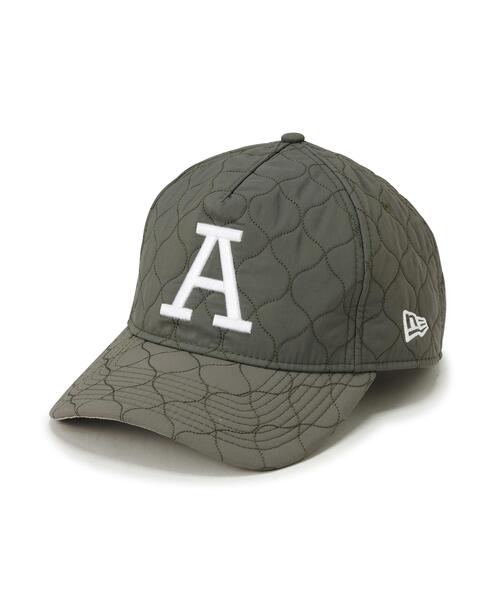 Alpha Industries(アルファインダストリーズ)の「Alpha Industries/アルファ インダストリーズ/x NEW ERA QUILTED 9forty HAT/ニューエラ キルテッド ナインフォーティーハット(キャップ・メンズ・ブラック/ネイビー/オリーブ系/その他2・F)」の3枚目の写真