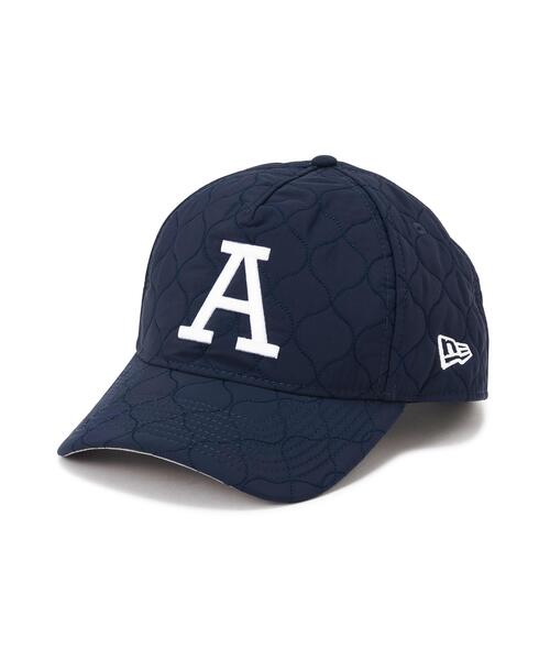 Alpha Industries(アルファインダストリーズ)の「Alpha Industries/アルファ インダストリーズ/x NEW ERA QUILTED 9forty HAT/ニューエラ キルテッド ナインフォーティーハット(キャップ・メンズ・ブラック/ネイビー/オリーブ系/その他2・F)」の1枚目の写真