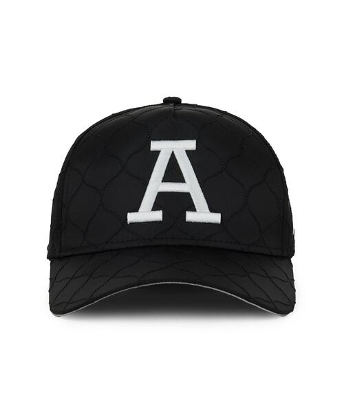 Alpha Industries(アルファインダストリーズ)の「Alpha Industries/アルファ インダストリーズ/x NEW ERA QUILTED 9forty HAT/ニューエラ キルテッド ナインフォーティーハット(キャップ・メンズ・ブラック/ネイビー/オリーブ系/その他2・F)」の5枚目の写真