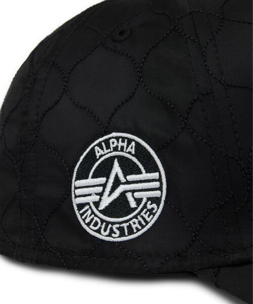 Alpha Industries(アルファインダストリーズ)の「Alpha Industries/アルファ インダストリーズ/x NEW ERA QUILTED 9forty HAT/ニューエラ キルテッド ナインフォーティーハット(キャップ・メンズ・ブラック/ネイビー/オリーブ系/その他2・F)」の9枚目の写真