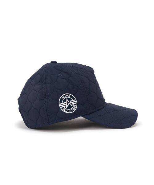 Alpha Industries(アルファインダストリーズ)の「Alpha Industries/アルファ インダストリーズ/x NEW ERA QUILTED 9forty HAT/ニューエラ キルテッド ナインフォーティーハット(キャップ・メンズ・ブラック/ネイビー/オリーブ系/その他2・F)」の12枚目の写真