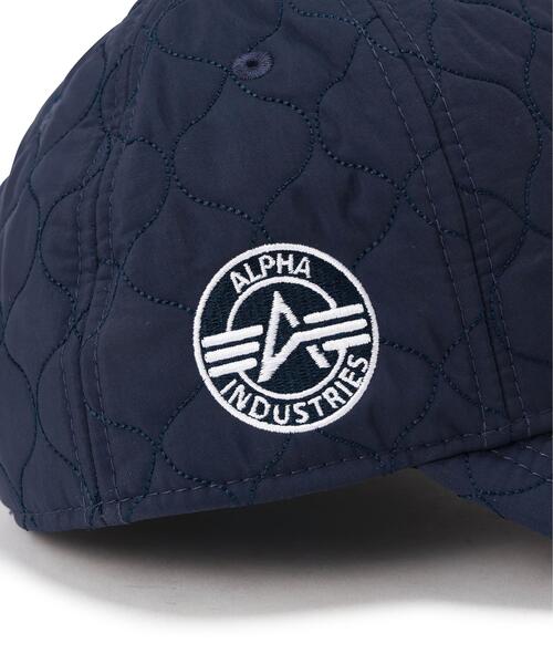 Alpha Industries(アルファインダストリーズ)の「Alpha Industries/アルファ インダストリーズ/x NEW ERA QUILTED 9forty HAT/ニューエラ キルテッド ナインフォーティーハット(キャップ・メンズ・ブラック/ネイビー/オリーブ系/その他2・F)」の16枚目の写真