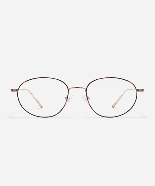 CARIN(カリン)の「CARIN(カリン) EDELL メガネ(メガネ・レディース・ローズ系/シルバー系/レオパード/ブラック/ゴールド系・FREE)」の5枚目の写真