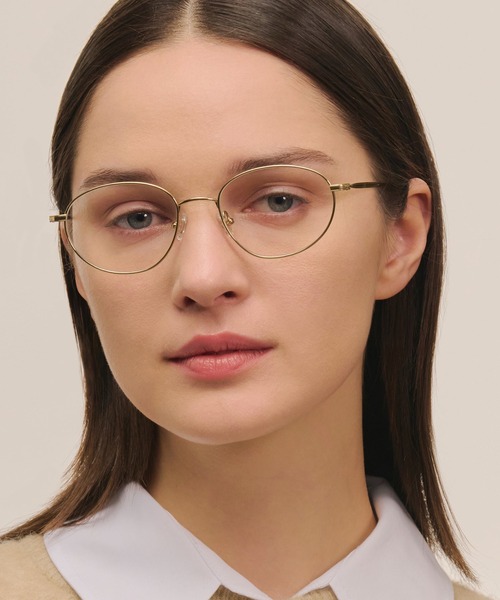 CARIN(カリン)の「CARIN(カリン) EDELL メガネ(メガネ・レディース・ローズ系/シルバー系/レオパード/ブラック/ゴールド系・FREE)」の16枚目の写真