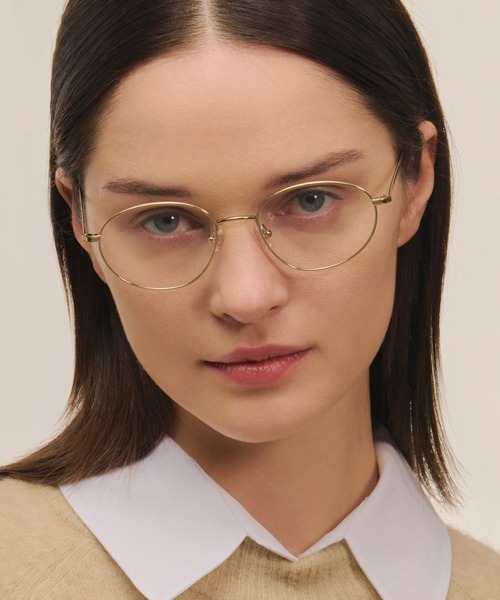 CARIN(カリン)の「CARIN(カリン) EDELL メガネ(メガネ・レディース・ローズ系/シルバー系/レオパード/ブラック/ゴールド系・FREE)」の17枚目の写真