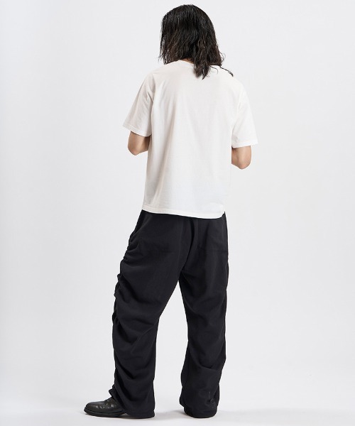 NO ID.(ノーアイディ)の「mt10529- Binary numberプリントT Tシャツ(858006-490T)(Tシャツ/カットソー・メンズ・ブラック/ホワイト・2/1)」の20枚目の写真