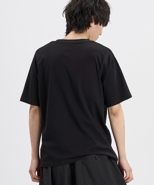 NO ID.(ノーアイディ)の「mt10529- Binary numberプリントT Tシャツ(858006-490T)(Tシャツ/カットソー・メンズ・ブラック/ホワイト・2/1)」の22枚目の写真