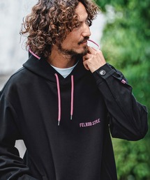 mpa4151- Scuba×Woven Combo Hoodie フーデッドパーカー(F26A060)