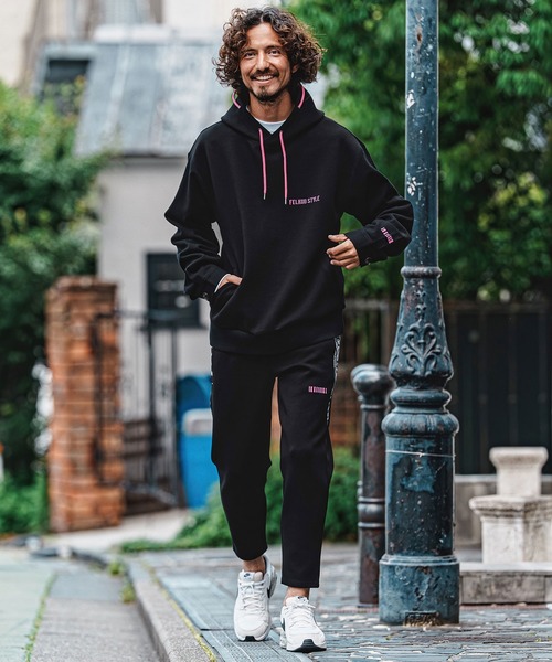 felkod(フィルコッド)の「mpa4151- Scuba×Woven Combo Hoodie フーデッドパーカー(F26A060)(パーカー・メンズ・グレー/ネイビー/ブラック・S/M/L)」の14枚目の写真