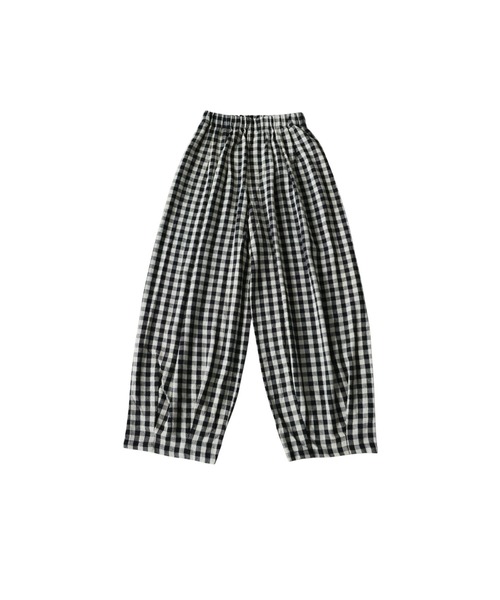 antiqua(アンティカ)の「ギンガムチェック ワイド バルーン パンツ(その他パンツ・レディース・チェック/その他・MEDIUM/LARGE)」の14枚目の写真