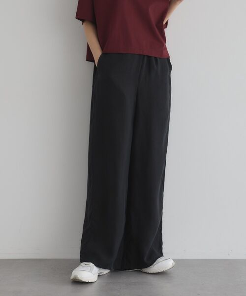GARAGE OF GOOD CLOTHING(ガレージオブグッドクロージング)の「【日本製】キュプライージ-ロングパンツ(その他パンツ・レディース・ブラック・FREE)」の12枚目の写真