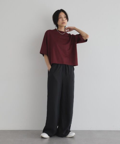 GARAGE OF GOOD CLOTHING(ガレージオブグッドクロージング)の「【日本製】キュプライージ-ロングパンツ(その他パンツ・レディース・ブラック・FREE)」の13枚目の写真