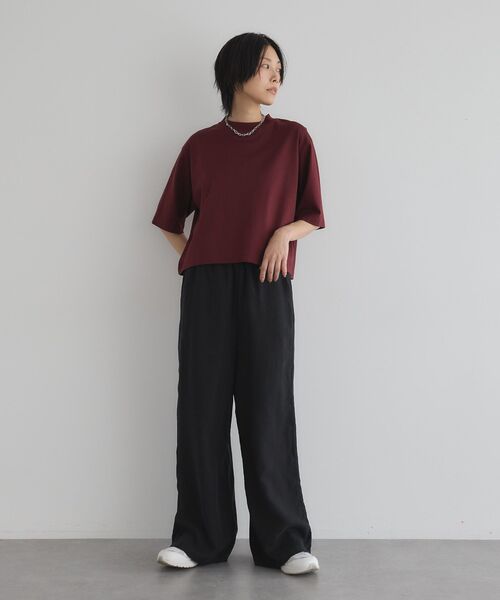 GARAGE OF GOOD CLOTHING(ガレージオブグッドクロージング)の「【日本製】キュプライージ-ロングパンツ(その他パンツ・レディース・ブラック・FREE)」の15枚目の写真