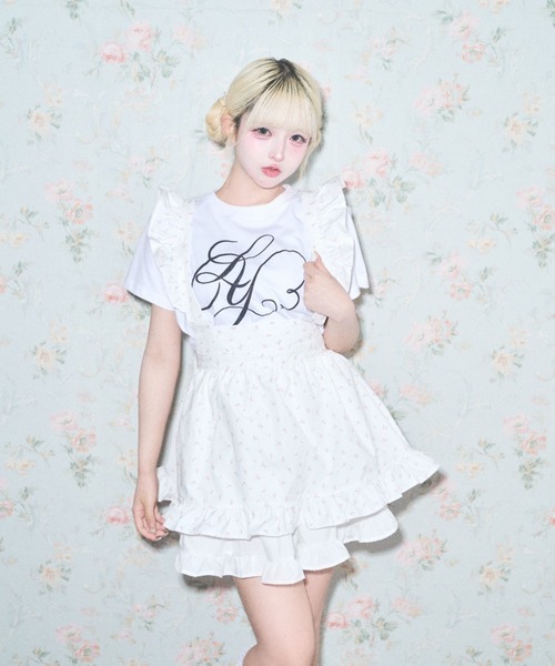 Lovilyn(ラヴィリン)の「フリルエプロンワンピース(ワンピース・レディース・ホワイト系その他/ホワイト・FREE)」の14枚目の写真