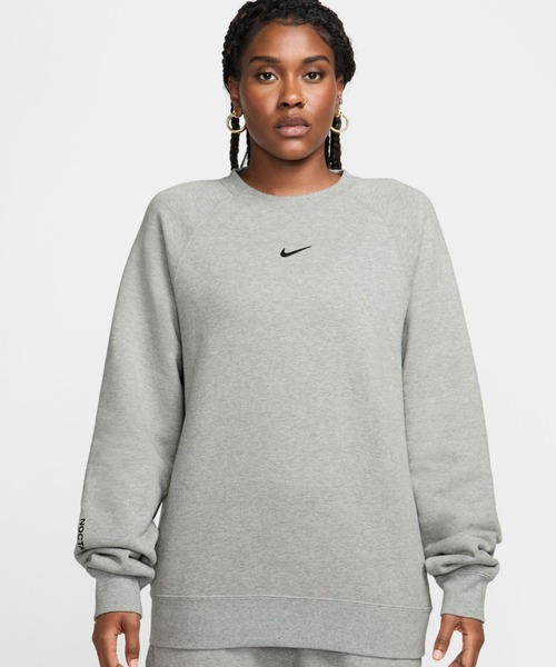 NIKE(ナイキ)の「NIKE M NRG NOCTA CS CREW FLC / ナイキ NRG NOCTA CS フリース L/S クルー 【SP】(スウェット・メンズ・グレー/ブルー/ブラック・S/XXL/XL/L/M)」の2枚目の写真