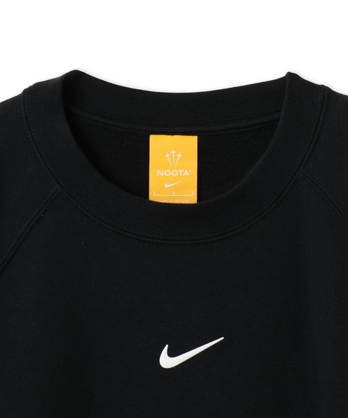 NIKE(ナイキ)の「NIKE M NRG NOCTA CS CREW FLC / ナイキ NRG NOCTA CS フリース L/S クルー 【SP】(スウェット・メンズ・グレー/ブルー/ブラック・S/XXL/XL/L/M)」の6枚目の写真