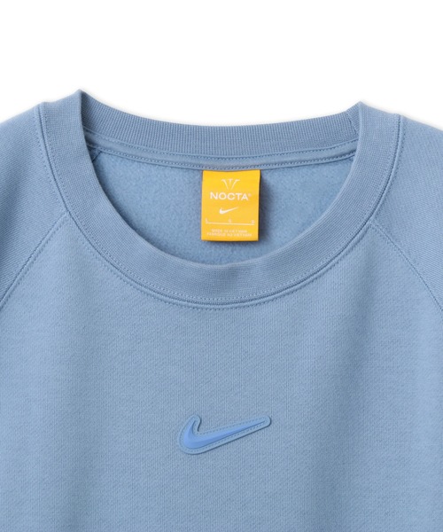 NIKE(ナイキ)の「NIKE M NRG NOCTA CS CREW FLC / ナイキ NRG NOCTA CS フリース L/S クルー 【SP】(スウェット・メンズ・グレー/ブルー/ブラック・S/XXL/XL/L/M)」の15枚目の写真