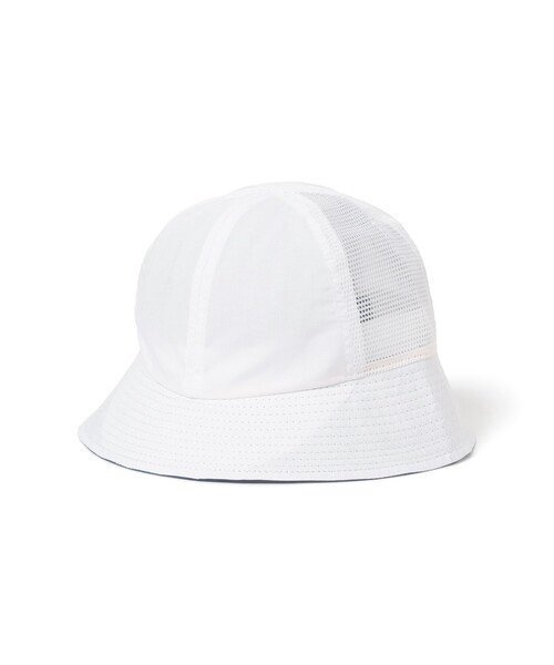 BEAMS PLUS（ビームスプラス）の「【別注】Quaker Marine Supply Co. / Convertible Sailing Hat（ハット・メンズ・ネイビー/ホワイト・S/M/L/XL）」の2枚目の写真