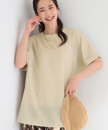 【着丈選べる/体型カバー】洗濯後しわになりにくい さらっと快適ドルマントップス