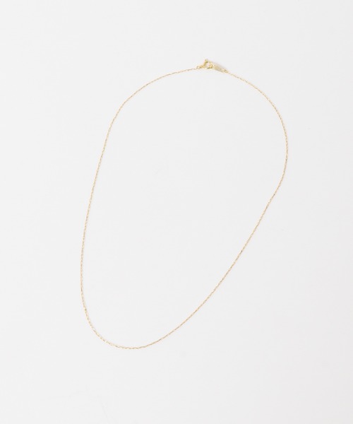 URBAN RESEARCH（アーバンリサーチ）の「decor『デコール』　K18 SKIN NECKLACE（ネックレス・レディース・ゴールド・-）」の3枚目の写真