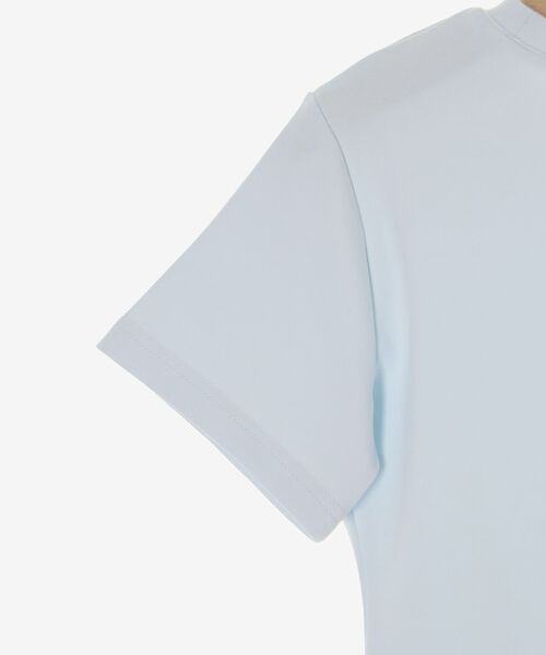 MAJESTIC LEGON（マジェスティックレゴン）の「キラキラロゴ半袖Tシャツ（Tシャツ/カットソー・レディース・ブルー/オフホワイト/ブラック・MEDIUM）」の13枚目の写真