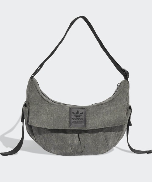adidas(アディダス)の「WASHED MOON BAG / アディダスオリジナルス adidas Originals(ショルダーバッグ・メンズ・ブラック・FREE)」の1枚目の写真