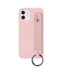 COVERARY（カバラリ）の「ハンドベルト＆リング付き イタリアンシュリンクレザー 本革  スマホケース シェル型ケース  全8色 落下防止 大人 ギフト（スマホケース/カバー）」