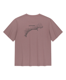 OFFGRID（オフグリッド）の「ブリジェックスエアロクールニスコーストライン半袖Tシャツ-ダスティピンク（Tシャツ/カットソー）」