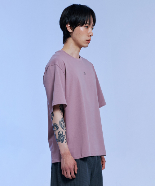 OFFGRID(オフグリッド)の「ブリジェックスエアロクールニスコーストライン半袖Tシャツ-ダスティピンク(Tシャツ/カットソー・メンズ・その他・SMALL/LARGE/X-LARGE/MEDIUM)」の4枚目の写真